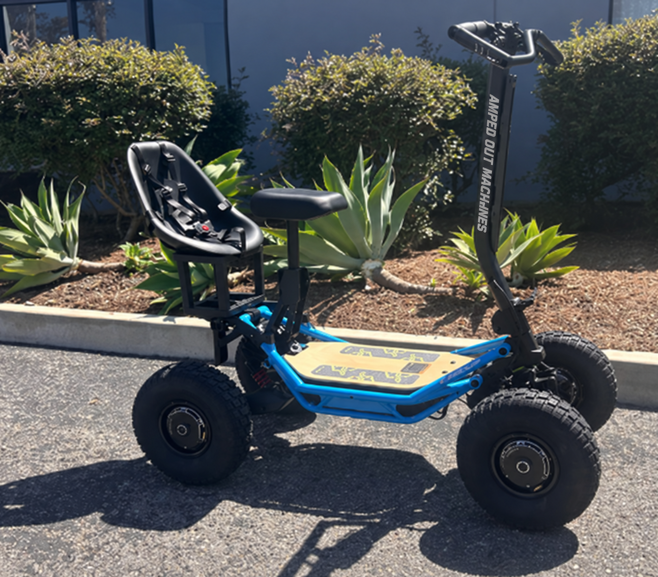 AMPED OUT MACHINES electric campus mobility application