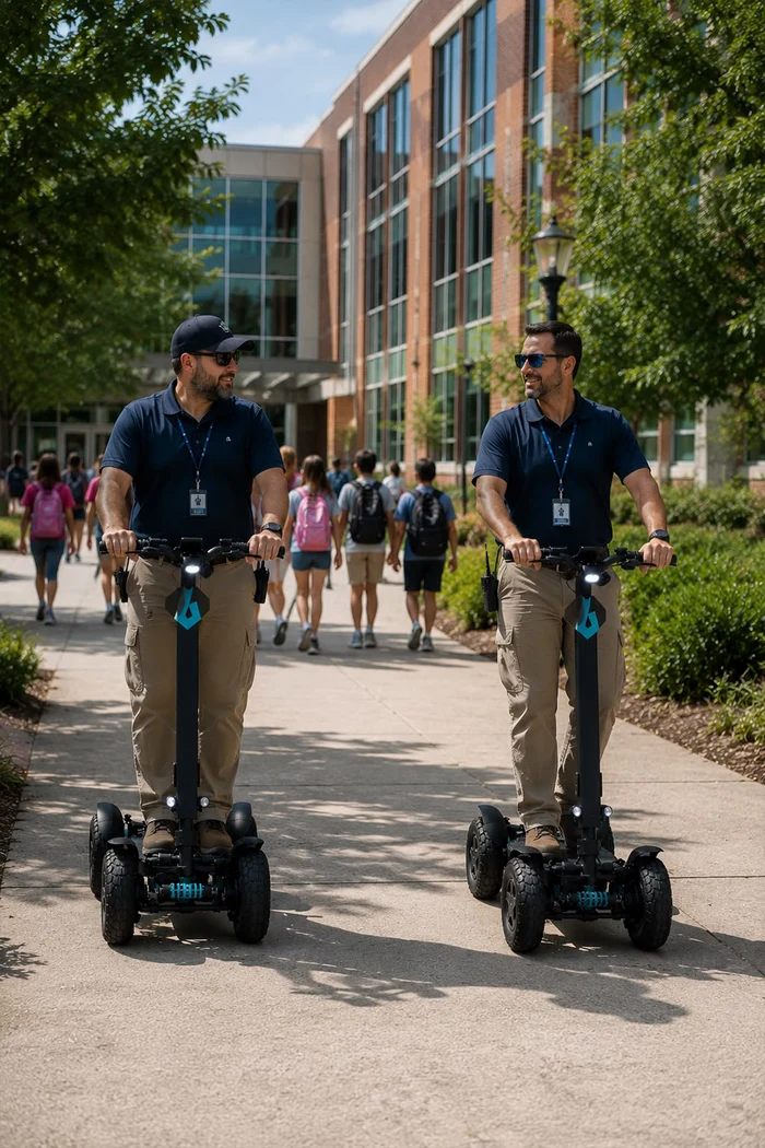MIA electric vehicle for campus operations