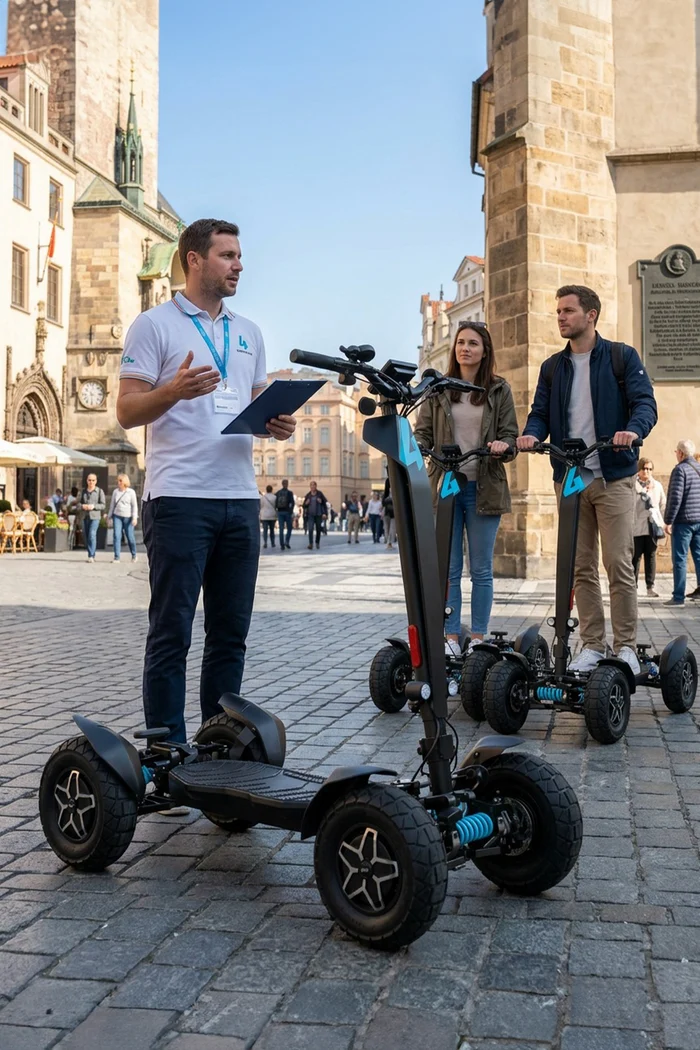 Electric mobility supporting festival and venue operations